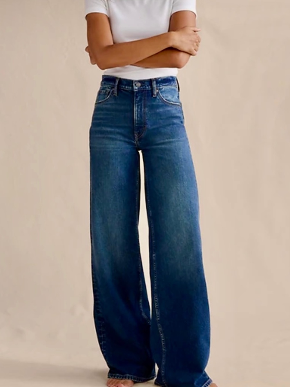 BRAND NEW Banana Republic The Icon Wide Leg Jean